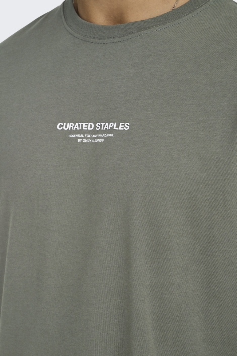 Only & Sons onscurated rlx print ss tee